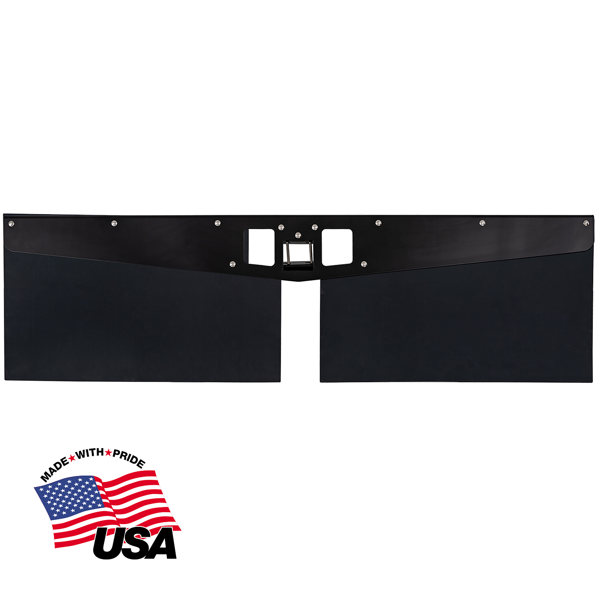 Buyers Products, Hitch Mount RV Trailer Stone Rock Gravel Guard 20in. Mud Flaps, Material Carbon Steel, Model# 8597220